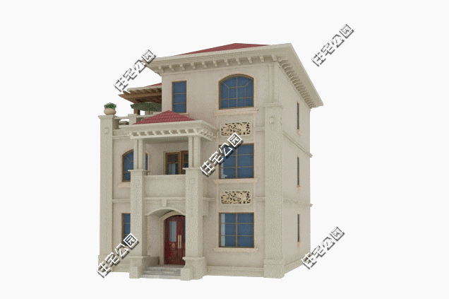 三層小戶型別墅，9x12米，占地面積100平，人人都喜歡