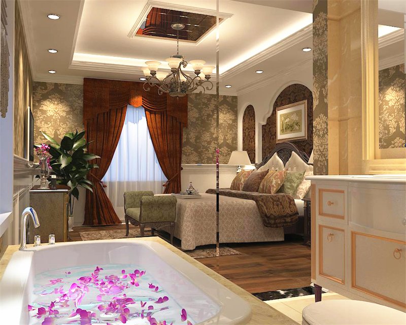 160平米的房子花了7萬塊錢裝修，歐美風情風格簡直太美了！