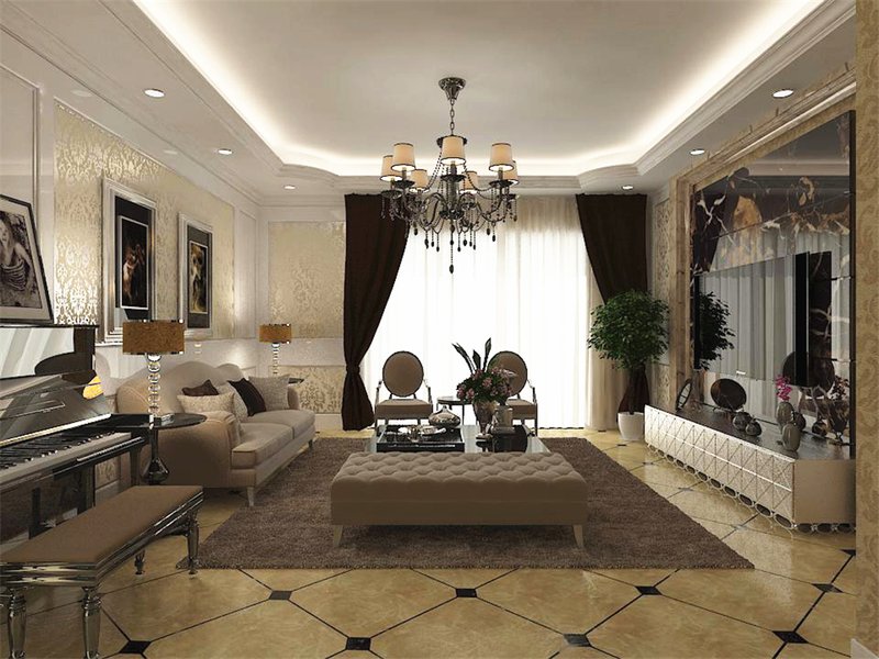 160平米的房子花了7萬塊錢裝修，歐美風情風格簡直太美了！