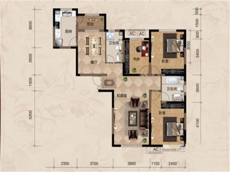 135.26平米的房子僅僅用7萬元裝修出來，92后來教教你！