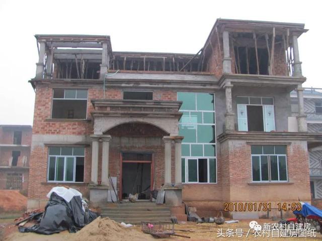 30萬的別墅設計圖，10年增值了4倍，現在都有人照著建