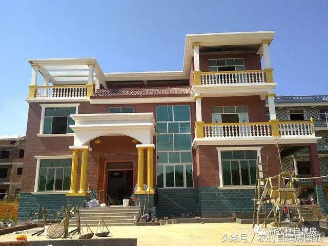 30萬的別墅設計圖，10年增值了4倍，現在都有人照著建