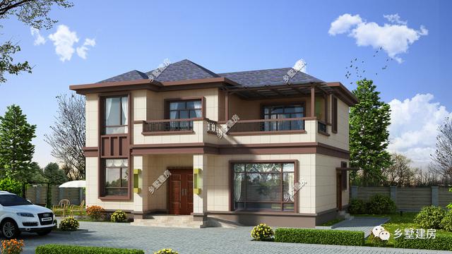 新式農村自建房設計圖，對傳統自建房說“不”，農村自建房就該這么建！簡單又大氣！