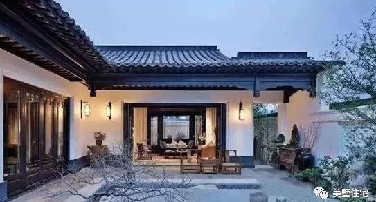 最美一層中式合院設計圖，價格低風景好，建房就該這樣建