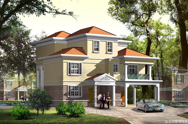 三款經濟實用又漂亮的農村自建房設計圖，村里人看了都說好，也想建這樣的房