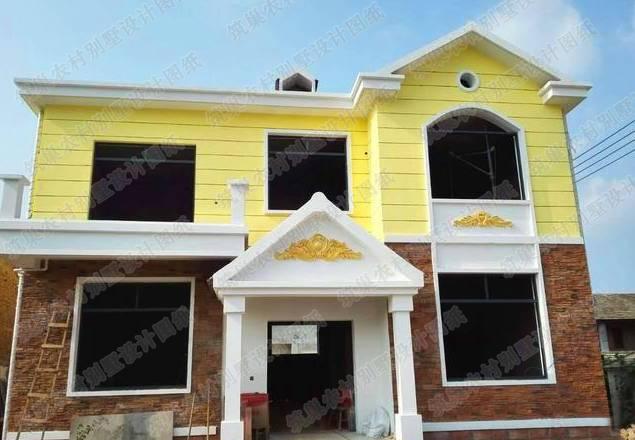 農(nóng)村簡(jiǎn)單實(shí)用二層自建房設(shè)計(jì)圖：2廳6臥，造價(jià)約20萬(wàn)左右，總體來(lái)說(shuō)很是不錯(cuò)