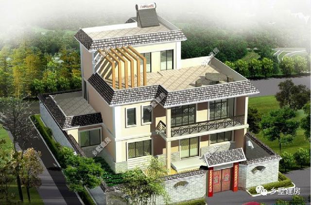 美觀大氣，主體造價(jià)都不超過三十萬的農(nóng)村別墅設(shè)計(jì)圖了解一下