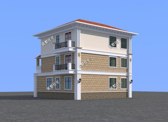 農村洋氣小別墅設計圖，7室2廳帶棋牌室，最獨特的鄉村別墅設計