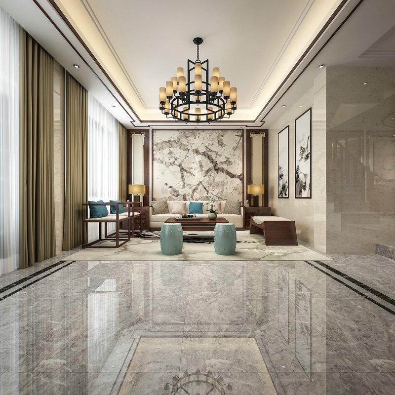 自建房裝修出200平米別墅中式風(fēng)格，看過的人都贊不絕口