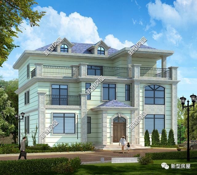 推薦4套熱門的農村別墅設計圖，第3套外觀最漂亮，第2套建的最多