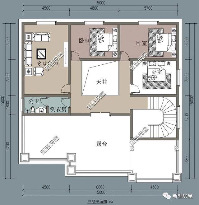 推薦4套熱門的農村別墅設計圖，第3套外觀最漂亮，第2套建的最多