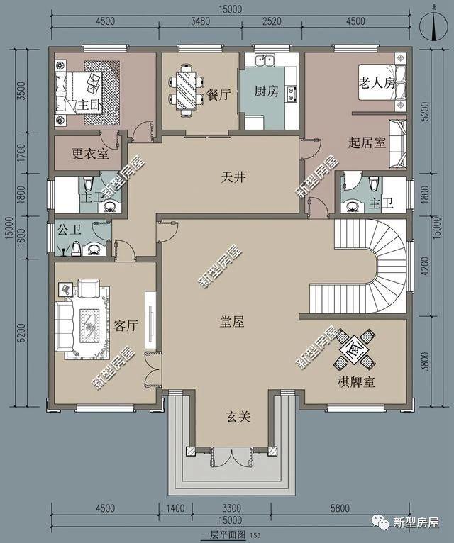 推薦4套熱門的農村別墅設計圖，第3套外觀最漂亮，第2套建的最多