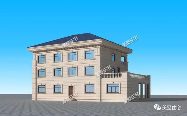 三層奢華歐式別墅設計圖，這樣才能算得上是配得上身份的住宅