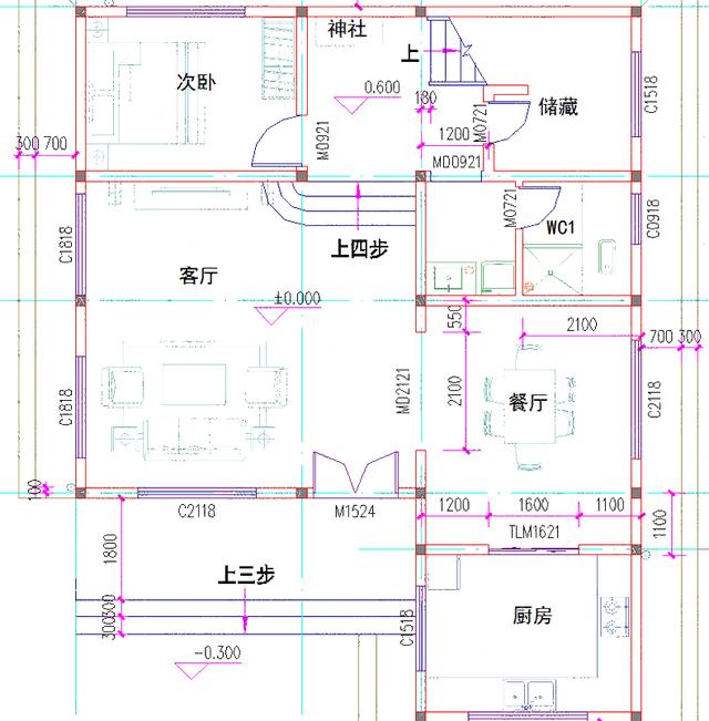 簡(jiǎn)單三層平屋頂25萬(wàn)2廳4臥帶神灶自建房全套設(shè)計(jì)施工圖，最關(guān)鍵的是戶型施工簡(jiǎn)單，經(jīng)濟(jì)實(shí)用