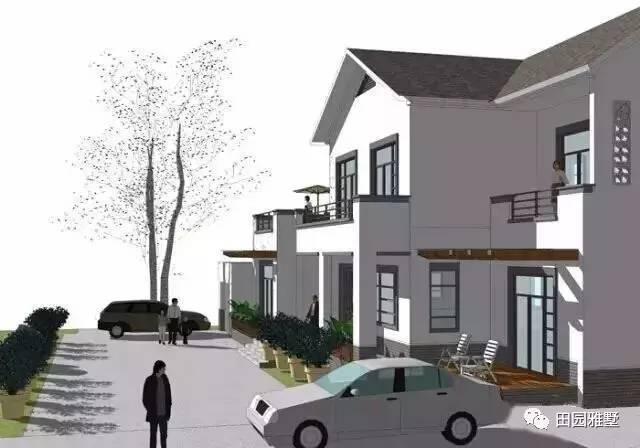 二層農(nóng)村自建房設(shè)計(jì)圖 被重新定義的新中式自建房