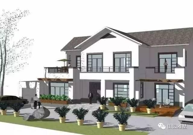 二層農(nóng)村自建房設(shè)計(jì)圖 被重新定義的新中式自建房