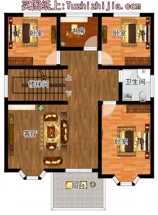 漂亮三層別墅圖片大全，30萬蓋出100萬效果，蓋好驚艷全村！