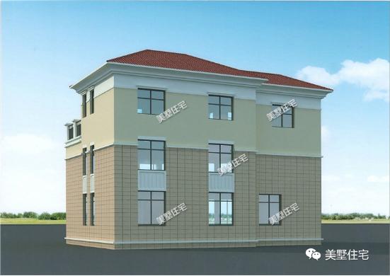 15X13米三層豪宅別墅設(shè)計圖，很明顯的歐式風格，造型和布局堪稱完美