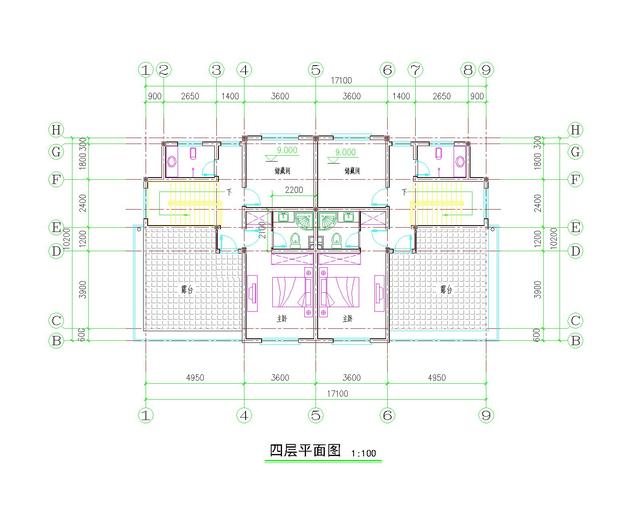 17X10米農村自建房設計圖，非常霸氣的四層鄉村別墅，現代與傳統的完美結合