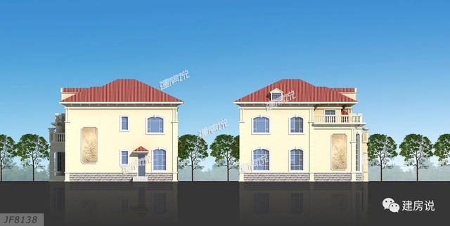 三款二層別墅圖，在老家蓋一棟漂亮的小別墅，讓家里人揚(yáng)眉吐氣，臉上有光