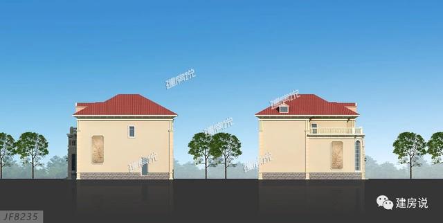 三款二層別墅圖，在老家蓋一棟漂亮的小別墅，讓家里人揚(yáng)眉吐氣，臉上有光