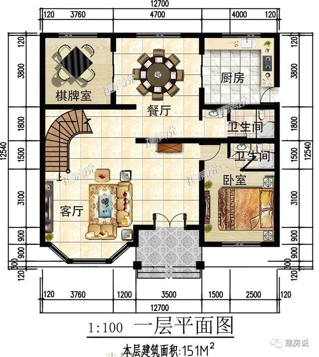 三款二層別墅圖，在老家蓋一棟漂亮的小別墅，讓家里人揚(yáng)眉吐氣，臉上有光