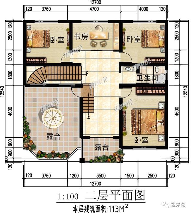 三款二層別墅圖，在老家蓋一棟漂亮的小別墅，讓家里人揚(yáng)眉吐氣，臉上有光