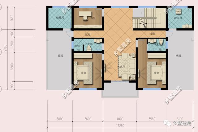 4款中式風格的小別墅設計圖，很適合我們農村自建，大家一起來看看吧