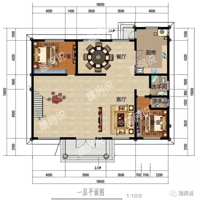 這3棟氣派的歐式別墅圖，建一棟衣錦還鄉，過上令人羨慕的小日子