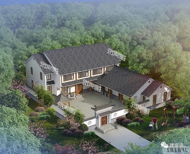 5套滿分精致的別墅設計圖，回老家蓋棟別墅，返璞歸真，享受田園生活