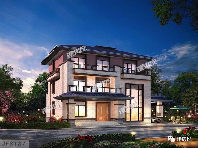 5套滿分精致的別墅設計圖，回老家蓋棟別墅，返璞歸真，享受田園生活