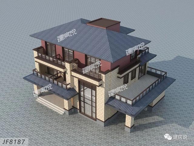 5套滿分精致的別墅設計圖，回老家蓋棟別墅，返璞歸真，享受田園生活