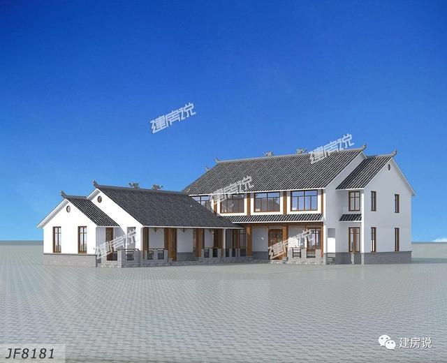 5套滿分精致的別墅設計圖，回老家蓋棟別墅，返璞歸真，享受田園生活