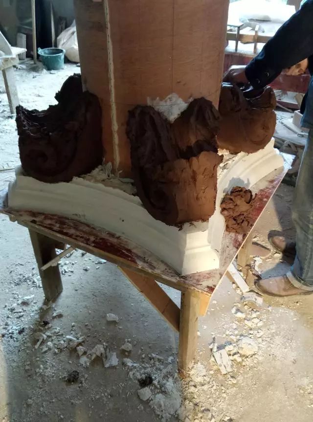 歐式建筑上的羅馬柱制作,詳細全過程(多圖)