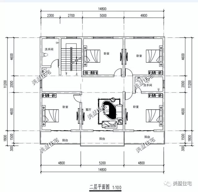 二層新中式別墅圖，中式與現代的完美結合，看過的都說好