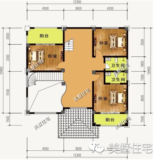3套三層的小洋別墅設(shè)計圖，外觀漂亮又大氣，給父母一個舒適的家