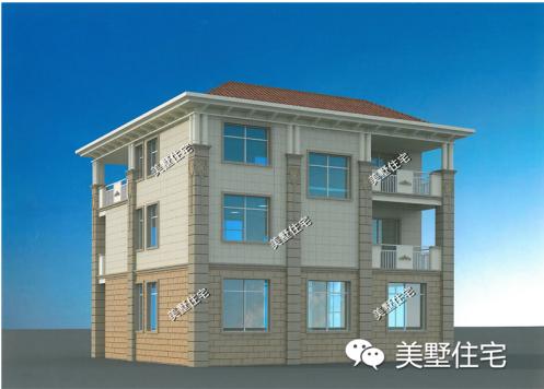 3套三層的小洋別墅設(shè)計圖，外觀漂亮又大氣，給父母一個舒適的家