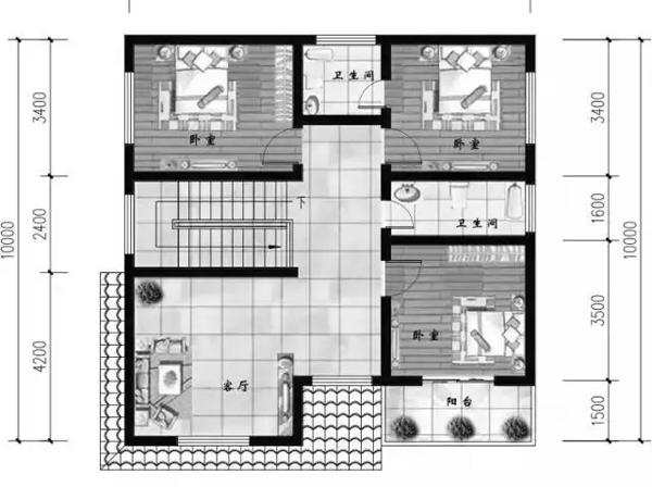 2款二層農(nóng)村別墅設(shè)計(jì)圖，造價都在20左右，外觀太吸引人了