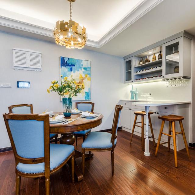 緊湊型美式裝修，套內面積89平米，一樣的漂亮