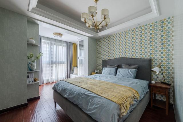 緊湊型美式裝修，套內面積89平米，一樣的漂亮