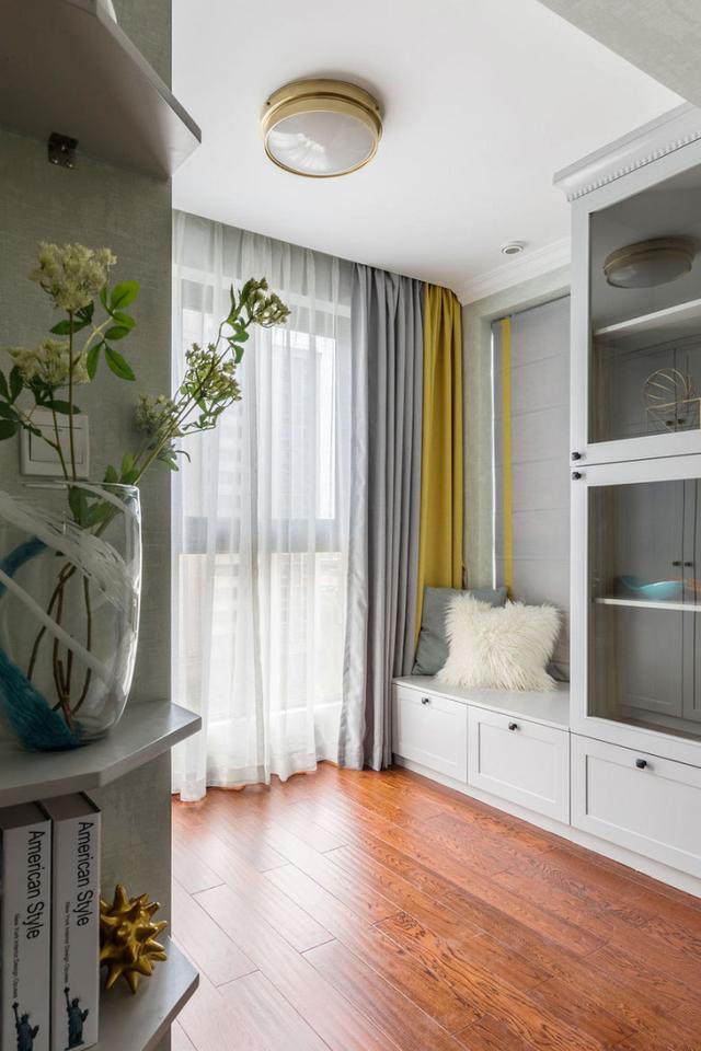 緊湊型美式裝修，套內面積89平米，一樣的漂亮