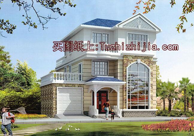 3款【漂亮三層別墅圖片大全】預算25萬起，第2款老少皆愛！