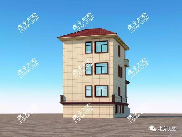 面寬9米同樣建豪宅，四層帶架空層的豪華別墅設計圖，不僅外觀大氣，布局更是好用到