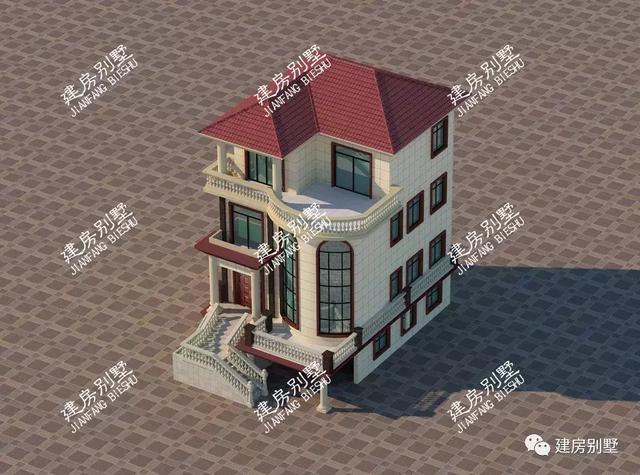 面寬9米同樣建豪宅，四層帶架空層的豪華別墅設計圖，不僅外觀大氣，布局更是好用到