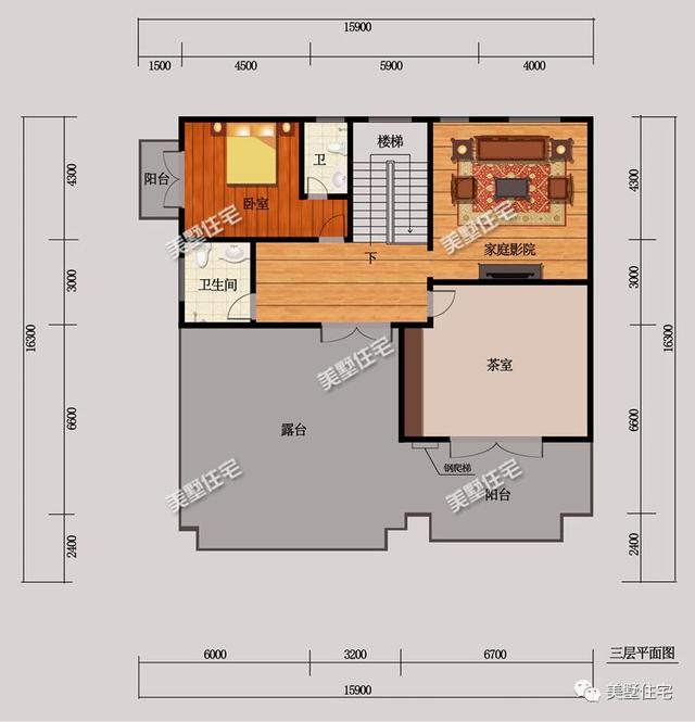 一款新中式三層美墅，比起傳統中式更時尚現代，比起西方歐式更簡約耐看