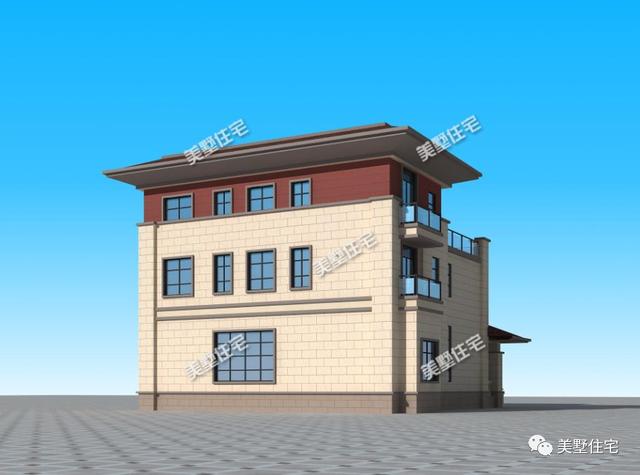 一款新中式三層美墅，比起傳統中式更時尚現代，比起西方歐式更簡約耐看