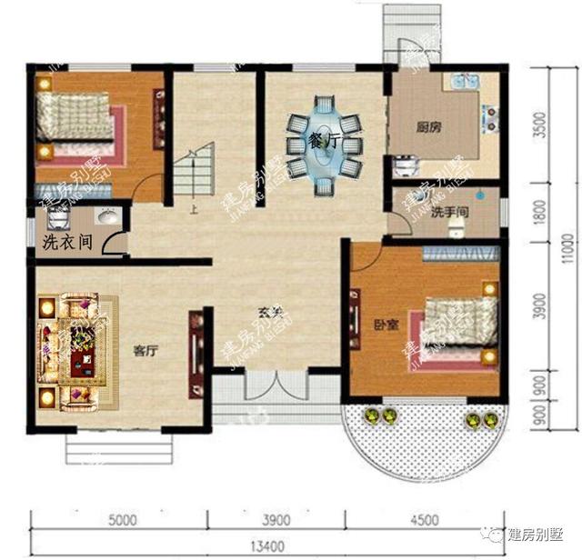 兩棟漂亮實用的二層別墅圖，無論建哪一棟別墅，都會令人羨慕不已