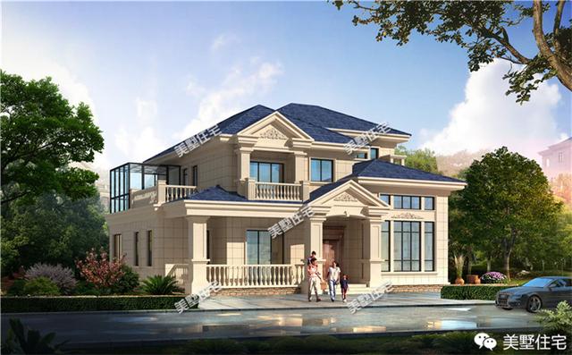 3款農村流行二層別墅設計圖，布局舒雅通透，令全村人羨慕的小洋樓