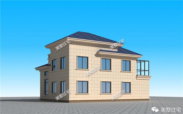 3款農村流行二層別墅設計圖，布局舒雅通透，令全村人羨慕的小洋樓