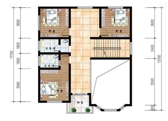15萬建農村最好的二層樓房圖，經濟實用，鄉(xiāng)親看了都羨慕！